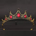 Regal Baroque Tiara - Elegant Headpiece for Memorable Events