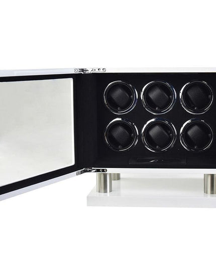 Luxurious Wooden Watch Winder Set for Timepiece Preservation