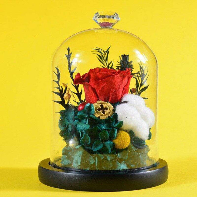 Timeless Love: The Everlasting Rose in a Glass Dome