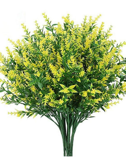 Lavender Serenity: Stunning Faux Flower Arrangement for Timeless Decor