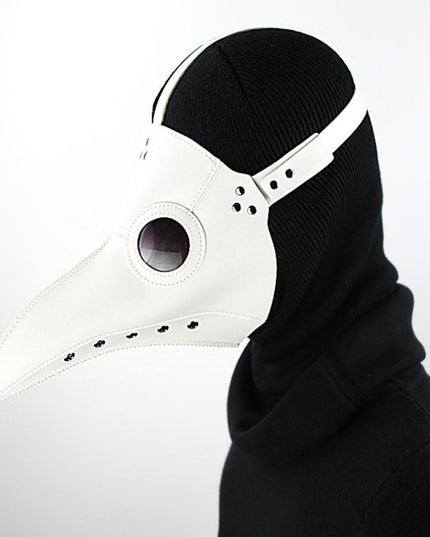 Gothic Plague Doctor Beak Mask - Elegant Costume Essential for Cosplay and Themed Gatherings