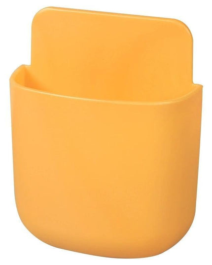 Versatile Wall-Mounted Organizer with Built-In Phone Charger and Remote Holder