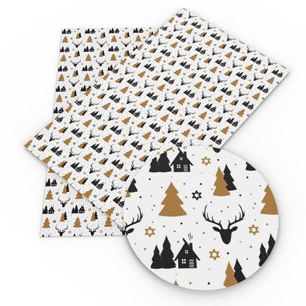 Enchanting Festive Synthetic Leather Crafting Kit: Create Holiday Masterpieces