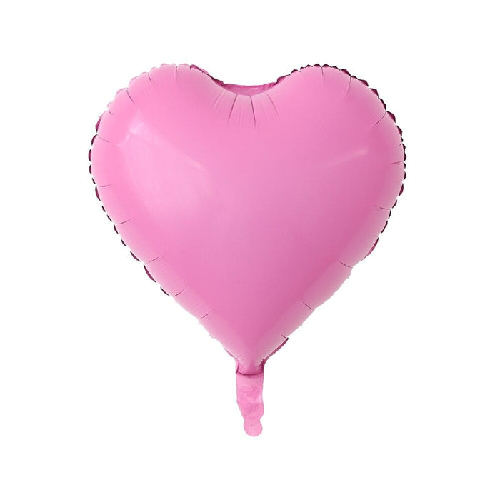 Rose Gold Heart Shaped Foil Balloons Set - Perfect for Special Occasions