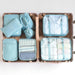 Travel Smart: Versatile 8/6/1-Piece Organizer Set for Effortless Packing
