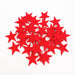 Simplify Your Crafts: 100 Red/White/Silver Wood Star Cutouts (12mm/18mm)