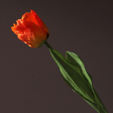 Luxurious Silk Parrot Tulip Floral Arrangement - Stunning Artificial Flower Collection