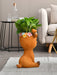 Delightful Nordic Ceramic Bear Figurine Collection for Elegant Home Styling