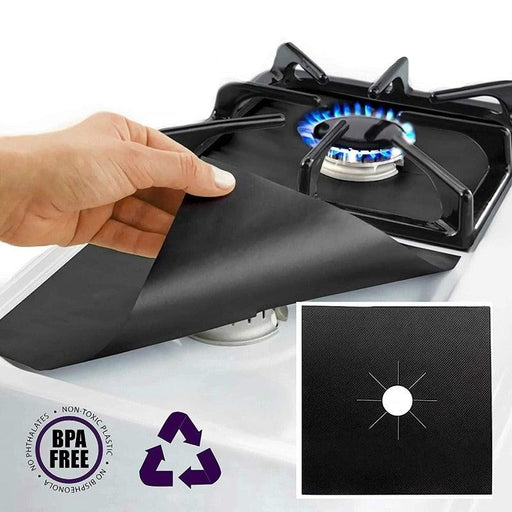 Gas Stove Range Protector Set - Stovetop Guards for Effortless Cleaning