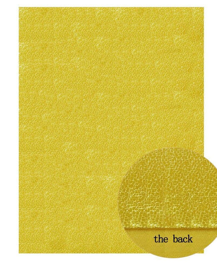 Luxurious Golden PU Leather Craft Sheets - Elevate Your DIY Projects!