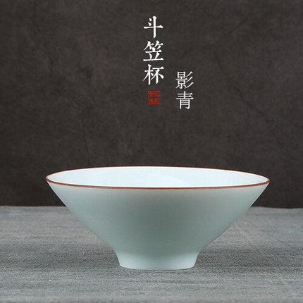 Handcrafted Elegance: Premium White Jade Porcelain Teacups for the Ultimate Tea Experience