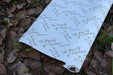 Chic Waterproof Floral Tissue Paper with Alphabet Design for Elegant Arrangements