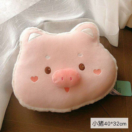 Charming Animal Plush Pillow - Soft, Cozy, and Delightfully Snuggly