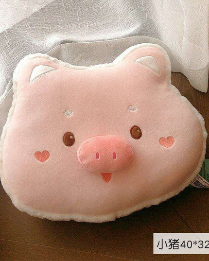 Charming Animal Plush Pillow - Soft, Cozy, and Delightfully Snuggly