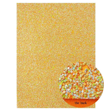 Glittering Chunky PU Leatherette: The Ultimate DIY Crafting Companion