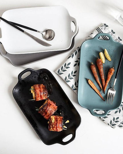 Sophisticated European Ceramic Plates for a Refined Dining Experience