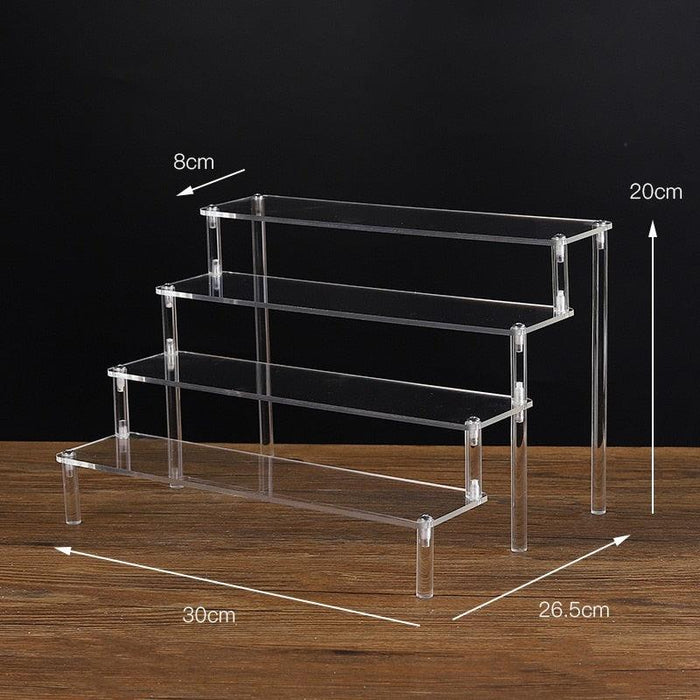 Chic Acrylic Showcase Stand for Elegant Merchandise Display