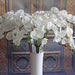 Eternal Charm Silk Orchid and Rose Bouquet - Lifelike Floral Beauty