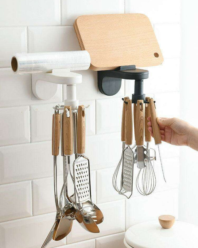 Multi-Functional 360° Rotating Waterproof Kitchen Caddy for Efficient Storage Solutions
