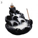 Cascading Waterfall Ceramic Incense Burner for Aromatherapy and Serenity