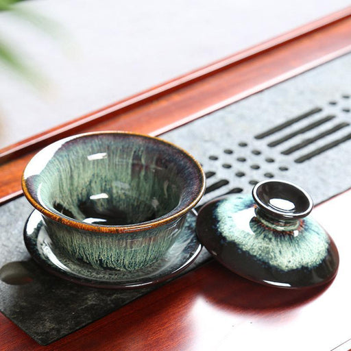Serenity Infusion: Artisan Zen Porcelain Tea Ceremony Set