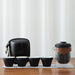 Luxury Revealed: Deluxe Ceramic Kung Fu Tea Set for Travelling