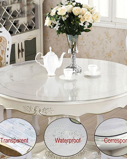 Transparent PVC Round Table Mats: Chic and Practical Addition to Your Home Decor