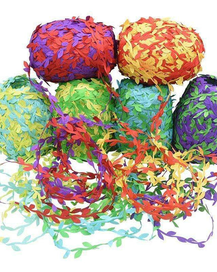 Nature-Inspired Green Ivy Vine Ribbon: Elevate Your Crafting and Decor with a Touch of Elegance