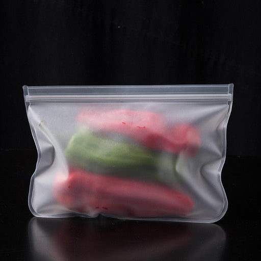 Fresh Bite-In Silicone Food Storage Bags - Keep Your Freshness Intact