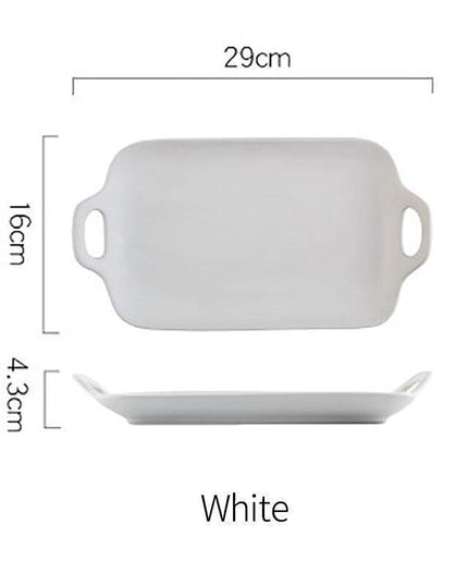 Sophisticated European Ceramic Plates for a Refined Dining Experience