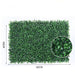 Lush Faux Greenery Panel for Interior and Exterior Decoration