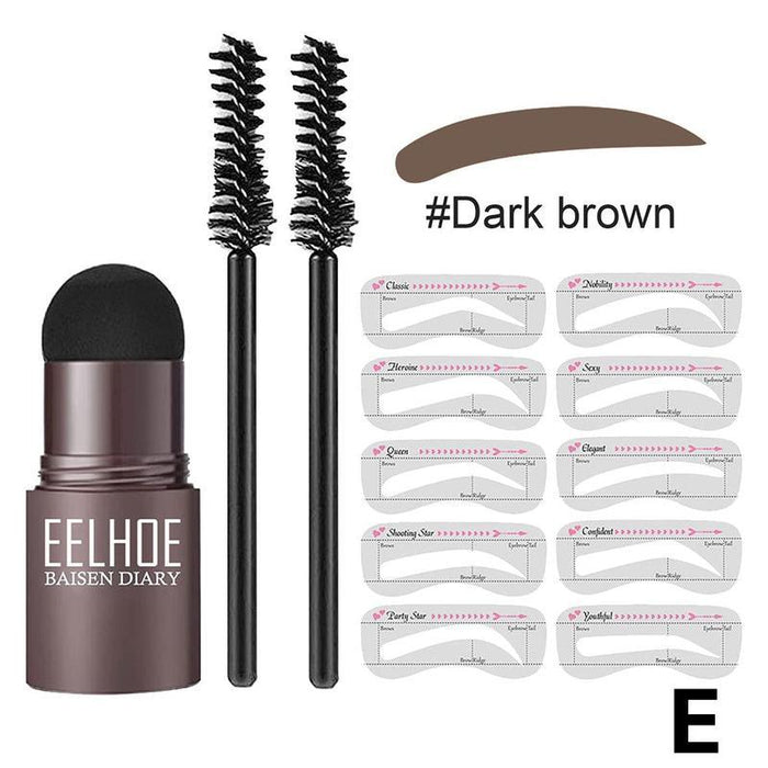 Mushroom-Tipped Brow Shaping Kit for Effortless Eyebrow Perfection