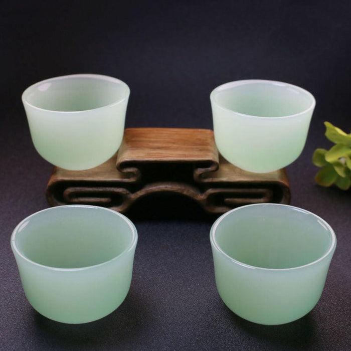 Elevate Your Chinese Tea Ritual with the Exquisite Elegance of the Jade Tea Cup Collection