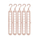 Chic Circular 9-Hole Plastic Closet Organizer