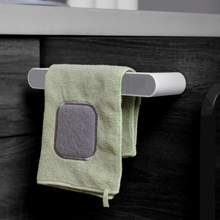 Stylish Wall-Mounted Organizer for Towels and Shoes