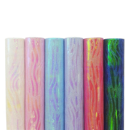 Mesmerizing Mermaid and Serpent Vegan Leather Craft Sheets - Set of 6