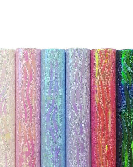 Mesmerizing Mermaid and Serpent Vegan Leather Craft Sheets - Set of 6