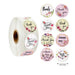 Festive 500-Piece Gift Bag Sealing Stickers - Colorful 1-inch Adhesive Labels