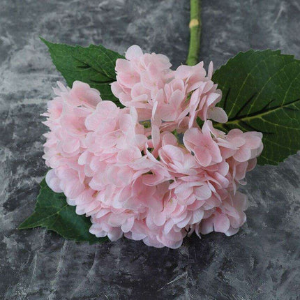 Lifelike 3D Latex Hydrangea Bouquet - Exquisite Home and Event Decoration
