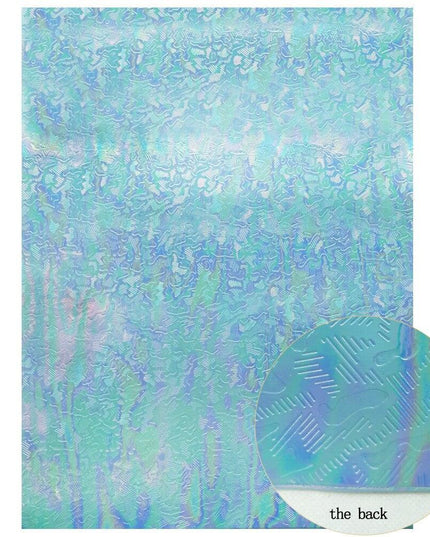 Sparkling Eco-Friendly Faux Leather Craft Kit - Customizable and Colorful Accents