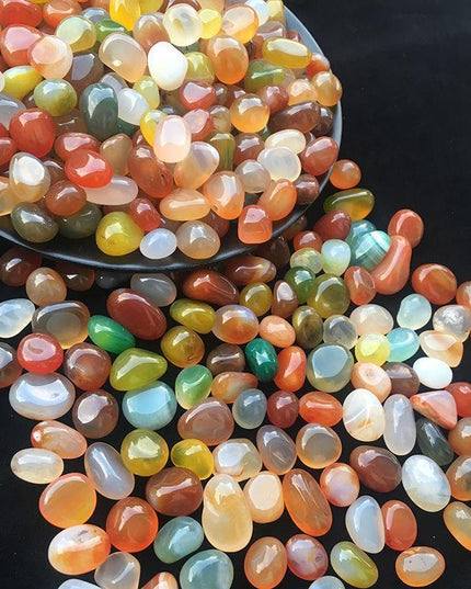 Agate Stone Collection: Natural Enhancements for Home Decor and Plant Care