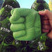 3D Green Hulk Fist Ceramic Mug - Unique Anime Drinkware for Hot Beverages