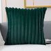 Plush Botanica Fur Pillow Cover - Elegant 45x45cm & 30x50cm