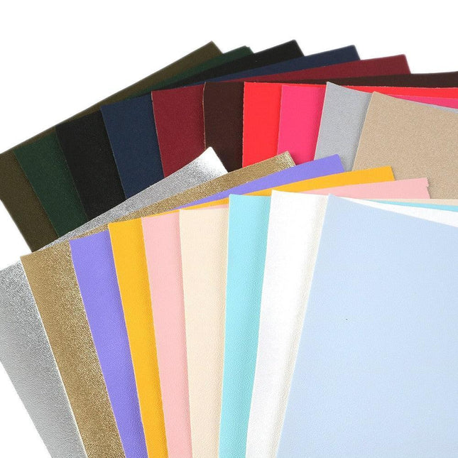 Elegant Black Textured Faux Leather for Premium Bow Creation