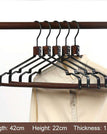 Black top hanger / 5pcs