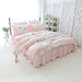 Regal Vintage Lace Ruffle Cotton Princess Bed Set