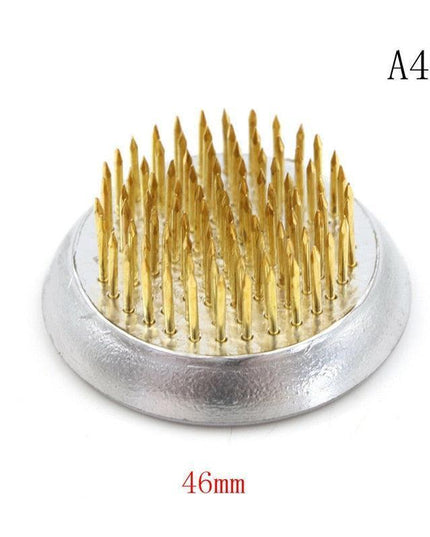 Transform Your Floral Designs with the Ikebana Brass Pin Frog Collection