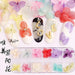 Elegant Real Dried Flower Nail Art Kit - 30 Stunning Floral Shades