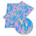 Vibrant Floral and Rainbow Synthetic Leather Crafting Set: Unlock Your Creativity
