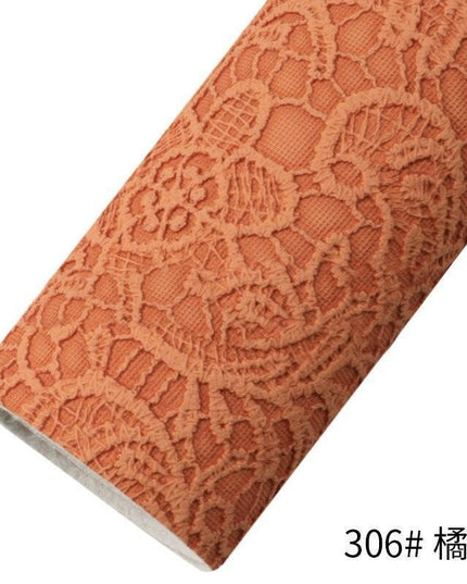 Luxurious Textured Faux Leather Craft Sheet - Premium Vinyl for DIY Creations